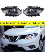 Car Headlights For Nissan X-trail LED Headlight 2012-20 16 DRL Head Lamp High Beam Turn Signal Front Lights