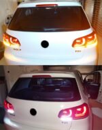 Cars Tail Light For VW Golf 6 Golf6 MK6 R20 2009-2012 Taillights LED DRL Running Lights Fog Lights Dynamic Signal Lamp - Image 4