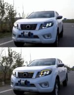 2 PCS Auto Car Head Light Parts For Navara NP300 20 15-20 20 LED Lamps Headlight DRL Daytime Running Lights Turn Signal - Image 5