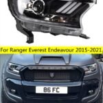 Cars LED Head Lights For Ranger Everest Endeavour Mustang Type 20 15-2021 Modified LED Lamps DRL Headlights