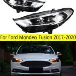 Car Styling For Ford Mondeo Fusion 20 17-20 20 Head lamp LED Headlight LED Dual Projector Headlights Replacement