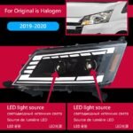 LED Front Head Lights For Toyota Hiace 20 19-2022 DRL Replacement Daytime Headlights LED Turn Signal Light - Image 4