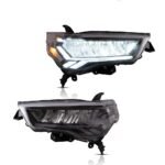 full LED head lights for toyota 4Runner 2014-2021 high beam turn signal DRL sidemarker headlight led front lamp - Image 2