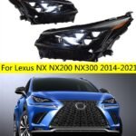 Auto Goods Front Lights For Lexus NX NX200 NX300 2014-2021 High Beam Headlights Daytime Running Headlight