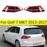 Car Lights For Golf 7 Golf7 2013-20 17 MK7 LED Taillights Rear Fog Lamp Turn Signal Highlight Reversing And Brake Accessories