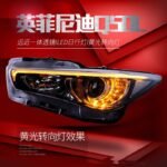 Car Headlight For Infiniti Q50L 2014-20 19 LED Turn Signal Front Lights DRL High Beam Daytime Running Headlights Replacement - Image 4