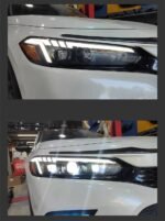 1 Set Auto Car Head Lights For HONDA Civic 11th 2022-Now LED Lamps Headlights DRL Daytime Running Light Dual Projector Facelift - Image 3