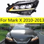 Headlight Assembly for Mark X LED Headlights 2010-2013 Reiz High Low Beam Front Lamp Daytime Running Lights