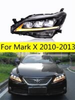 Headlight Assembly for Mark X LED Headlights 2010-2013 Reiz High Low Beam Front Lamp Daytime Running Lights