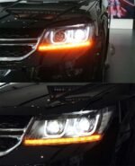 Car Styling Head Lamp for Dodge JCUV Headlights 2008-20 19 Journey LED Headlight DRL Freemont Angel Eye Bi Xenon Beam Accessories - Image 4