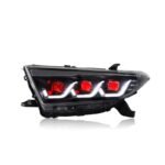High Beam LED Light for Toyota Highlander Headlights 2012-2014 Kluger Daytime Running Headlight Dynamic Turn Signal - Image 2