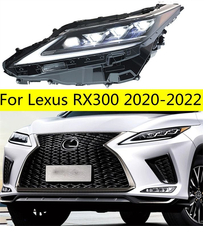 rBVaE2LyAwiAAhgzAAJ7qJ7ly0s301 Car Headlights for Lexus RX300 LED Headlight 20 20-2022 Headlights RX450 RX200 High Beam Angel Eye Running Lights - Image 1