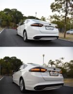 Through Lamp For Ford Mondeo LED Taillight 20 13-20 16 Fusion Porsche Design High-light Brake Lights Turn Signal LED Running Reversing Light - Image 5