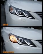 Full LED Head Lights Assembly For Toyota Mark X 2010-2013 Headlights Reiz DRL Front Lamp Dynamic Turn Signal Headlight LED Running Light - Image 3