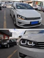 Car Styling HeadLights For VW LED Headlight 2013-20 19 Golf Sportsvan LED Turn Signal Headlights Daytime Running Light - Image 3