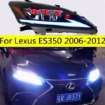 2 pcs car head lights part For Lexus ES350 2006-2012 LED Headlights ES240 ES300 DRL Turn Signal LED bulb