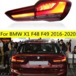 Car Styling Rear Lamp For BMW X1 LED Tail Light 16-20 F48 F49 LED Fog Brake Turn Signal Automotive Accessories Reverse Lights