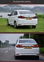1 Pair Car Tail Lamp For Honda City LED Tail Light 2014-19 Rear Reverse Dynamic Turn Signal Fog Brake Taillights Accessories - Image 5