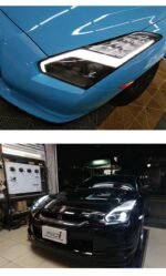 All LED Head Lamp For Nissan GT-R Valenti LED Headlight 2009-17 GTR DRL Turn Signal High Beam Angel Eye Projector Lens - Image 4