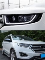 Car Parts LED Headlights Assembly For Ford Edge LED Headlight 16-19 DRL Turn Signal High Beam Lens Headlamp - Image 3