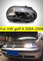 VW Golf 4 LED Head Lamp 2004-2008 Headlight GTI Car Styling LED Dynamic Turn Signal High Beam Lens Daytime Running Lights