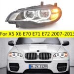 Head Lamp For BMW E71 E70 LED Headlight 2007-2013 Headlights F35 X6 AFS Turn Signal Front Lights Daytime Running Light