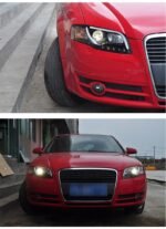 Car LED HeadLight For Audi A4 B7 2005-2008 High Beam Daily Lights Dynamic Turn Signal Dual Beam Lens Headlights - Image 3