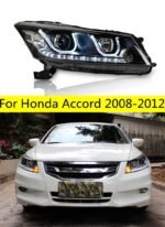 Auto Parts Head Lights For Accord LED Headlight 2008-2012 Headlights Honda LED Dynamic Turn Signal High Beam Daytime Light