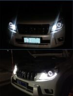 1 Pair Headlights For Prado 2010-2012 Toyota LED Headlight Land Cruiser High Beam Turn Signal Running Lights - Image 5