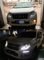 1 Pair Headlights For Prado 2010-2012 Toyota LED Headlight Land Cruiser High Beam Turn Signal Running Lights - Image 3