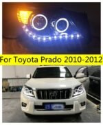 1 Pair Headlights For Prado 2010-2012 Toyota LED Headlight Land Cruiser High Beam Turn Signal Running Lights