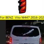 Automotive Accessories Taillights For Mercedes Benz Vito W447 LED Tail Light 16-21 Rear Lamp Brake Turn Signal Reverse Fog Lights