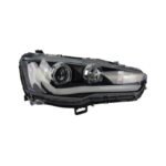 LED Headlights For Mitsubishi Lancer LED Headlight 2008-16 Lancer-EVO DRL Bi-xenon Beam Turn Signal Light - Image 2