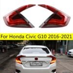 Car Lighting Accessories For Honda Civic LED Tail Light 16-21 Daily Lights LED Stream Turn Signal Reverse Fog Brake Lamp