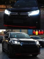 Car Lighting Accessories For Toyota Highlander LED Headlight 20 18-20 LED Turn Signal Angel High Beam Front Lamp - Image 4