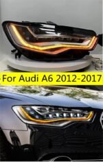 Car Parts Head Lamp For Audi A6 LED Headlights 2012-15 Headlamp Upgrade A7 Design LED Headlight DRL Dynamic Singal High Low Beam