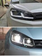 Car Lights For Golf 6 MK6 Jetta 2009-2012 Headlights Variant Golf6 LED Dual Beam Lens Headlights Daily Turn Siganl Lamp - Image 3