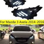 2 PCS Auto Car HeadLight For Mazda 3 Axela 20 14-20 19 Mustang LED Lamps High Beam Front Lights