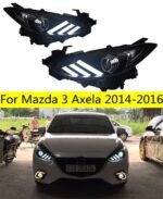 2 PCS Auto Car HeadLight For Mazda 3 Axela 20 14-20 19 Mustang LED Lamps High Beam Front Lights