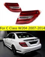 Car TailLights For Mercedes Benz W204 C200 2007-2014 C300 C260 LED Dynamic Turn Signal Lights Brake Reversing Taillights