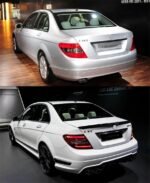 Car TailLights For Mercedes Benz W204 C200 2007-2014 C300 C260 LED Dynamic Turn Signal Lights Brake Reversing Taillights - Image 4
