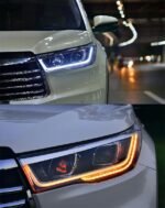 1 Pair LED Headlights For New Highlander 20 15-20 17 High Beam Light LED Turn Signal Front Fog Lights Plug And Play - Image 5