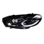 2 PCS Car Lights For Voklswagen Scirocco R 2009-20 15 Head Lamps LED Turn Signal Angel Eyes Headlights DRL Driving Light - Image 2