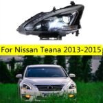 Cars Headlight For Nissan Teana 2013-20 15 Headlights LED DRL Running Lights Bi-Xenon Beam Fog Lights Angel Eyes Auto