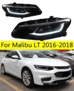 LED Front Lights Accessory For Malibu LT Headlight 20 16-20 18 High Beam Bi-xenon Lens Headlights Daytime Running Light