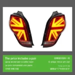 Automotive Parts Taillight For Spark 2010-2014 LED Taillights Rear Lamp LED Signal Reversing Parking Lights Daytime Running Lamps - Image 8