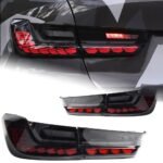 Car Tail Lamp for BMW G20 20 19-2021 G28 LED Dynamic Turn Signal 320i 325i 330i GTS Style Fog Taillights Upgrade