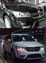 Car Styling Head Lamp for Dodge JCUV Headlights 2008-20 19 Journey LED Headlight DRL Freemont Angel Eye Bi Xenon Beam Accessories - Image 5