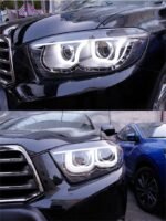 Headlight HID for Toyota Highlander Headlights 2009-2011 Kluger LED Turn Signal Auto Lamps High Beam Angel Eye Head Lamp - Image 5