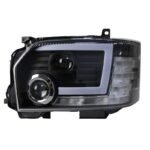 Full LED Headlights Assembly for Toyota Hiace 2005-20 18 LED Moving Turning Light High Beam Head Lighting Upgrade - Image 4